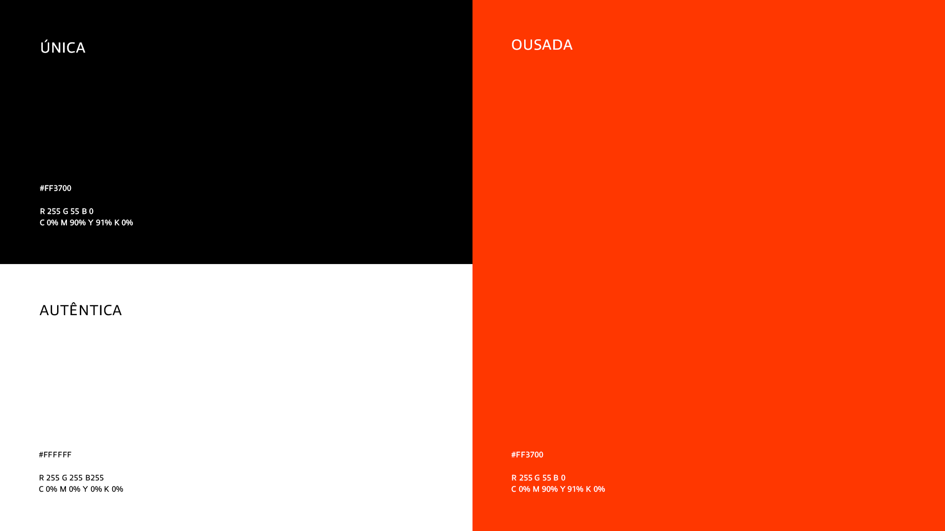 Paleta de cores Cemax