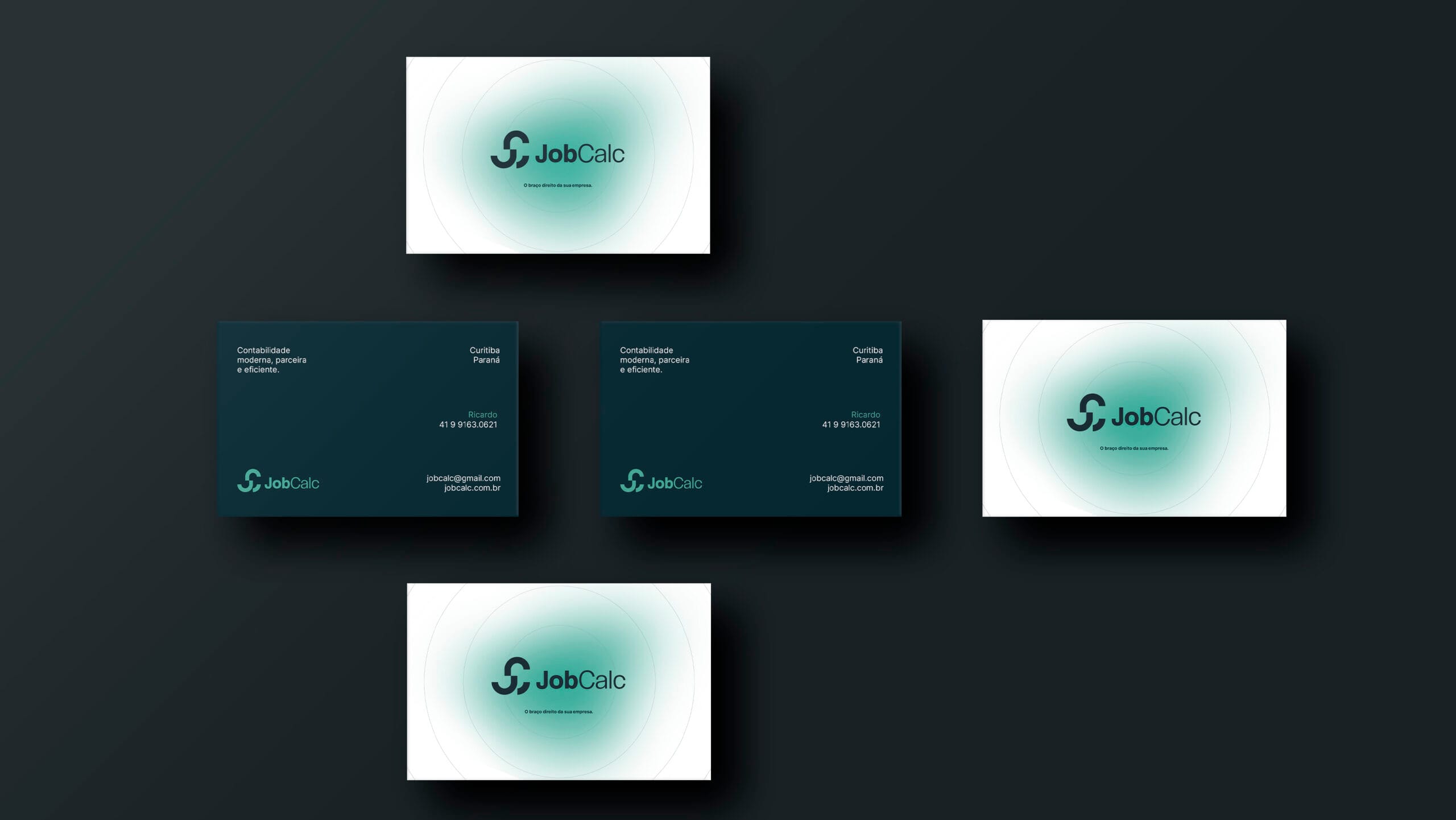 JobCalc Cartão de visitas
