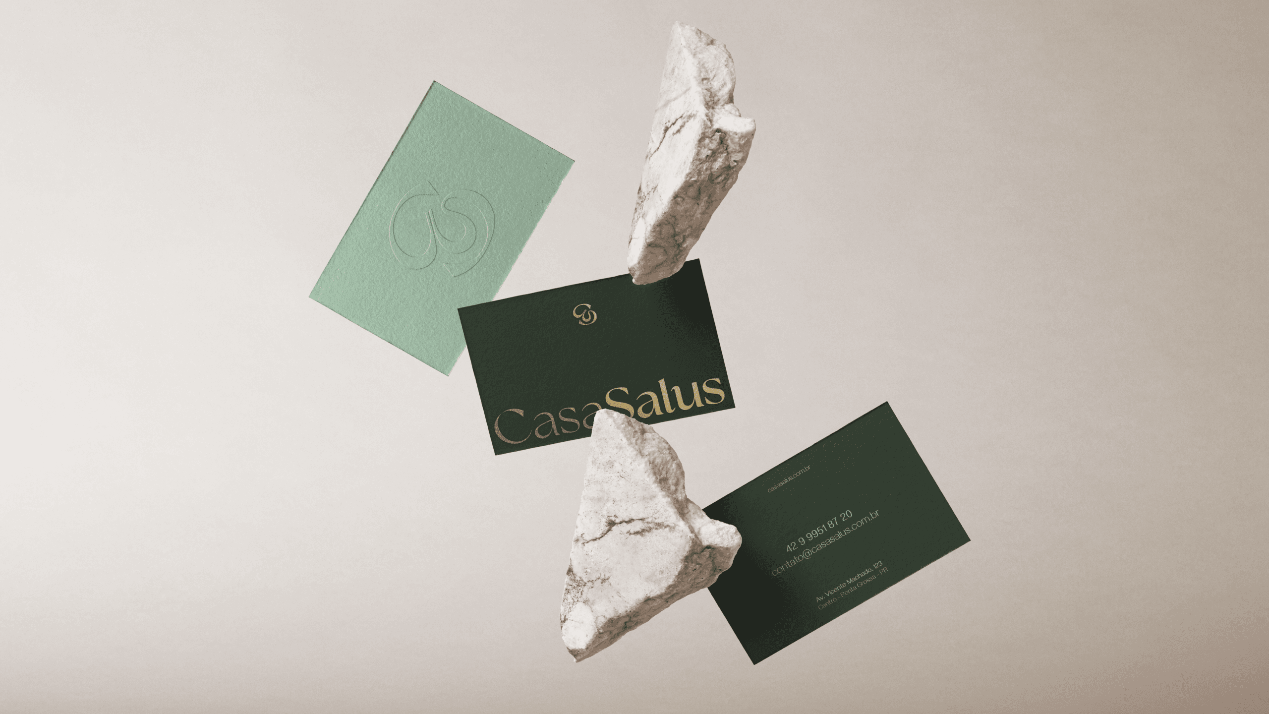 CasaSalus Cartões de visitas