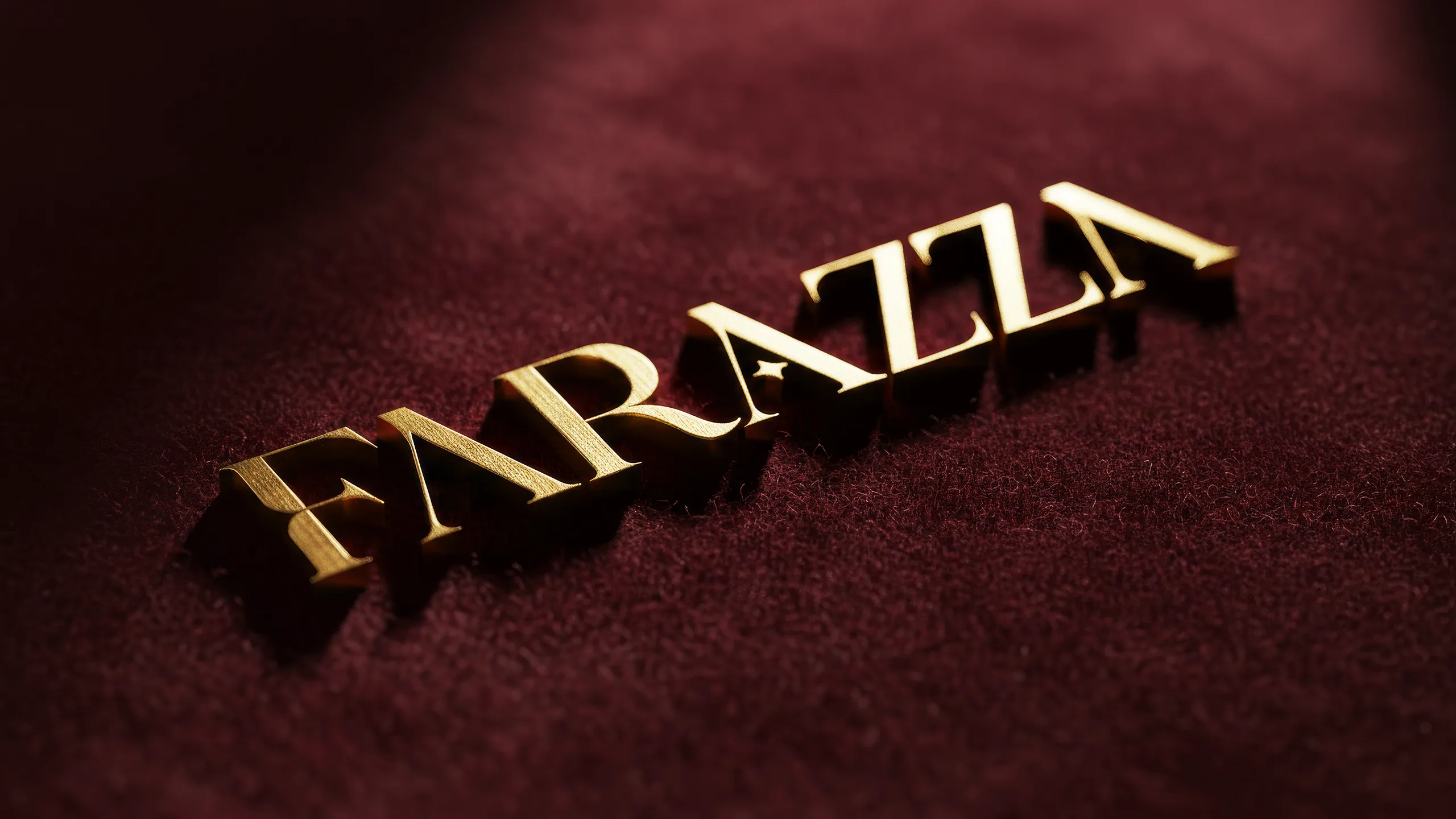 Farazza 3D Dourado
