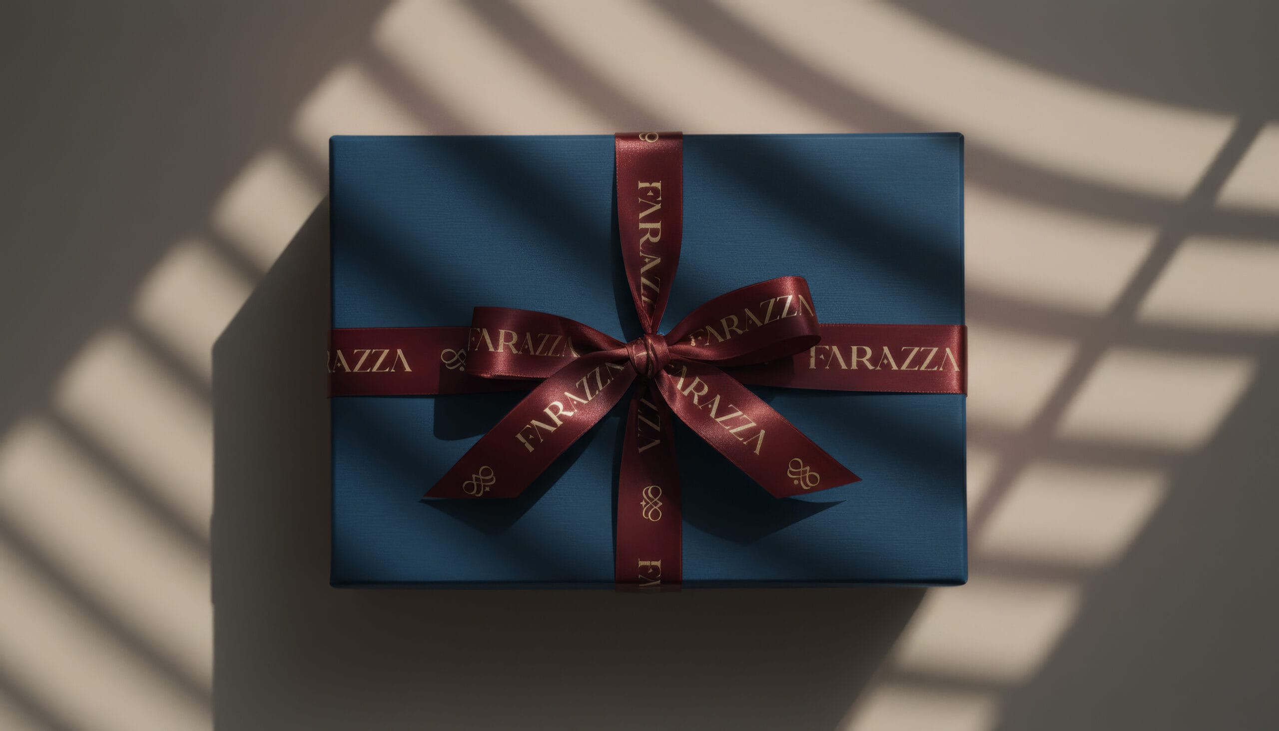 Farazza caixa com fita