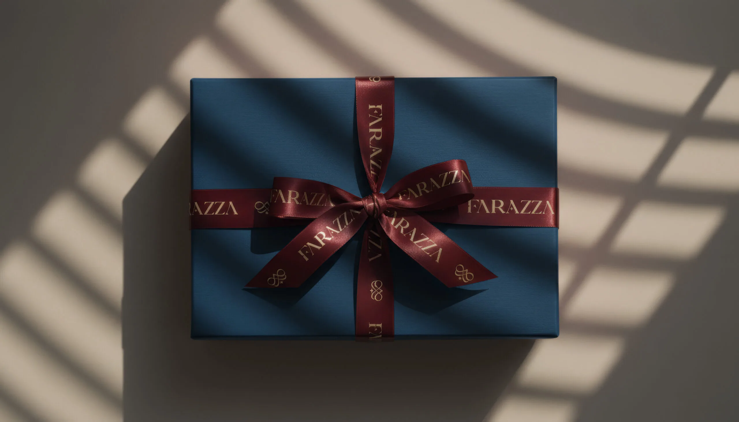 Farazza caixa com fita