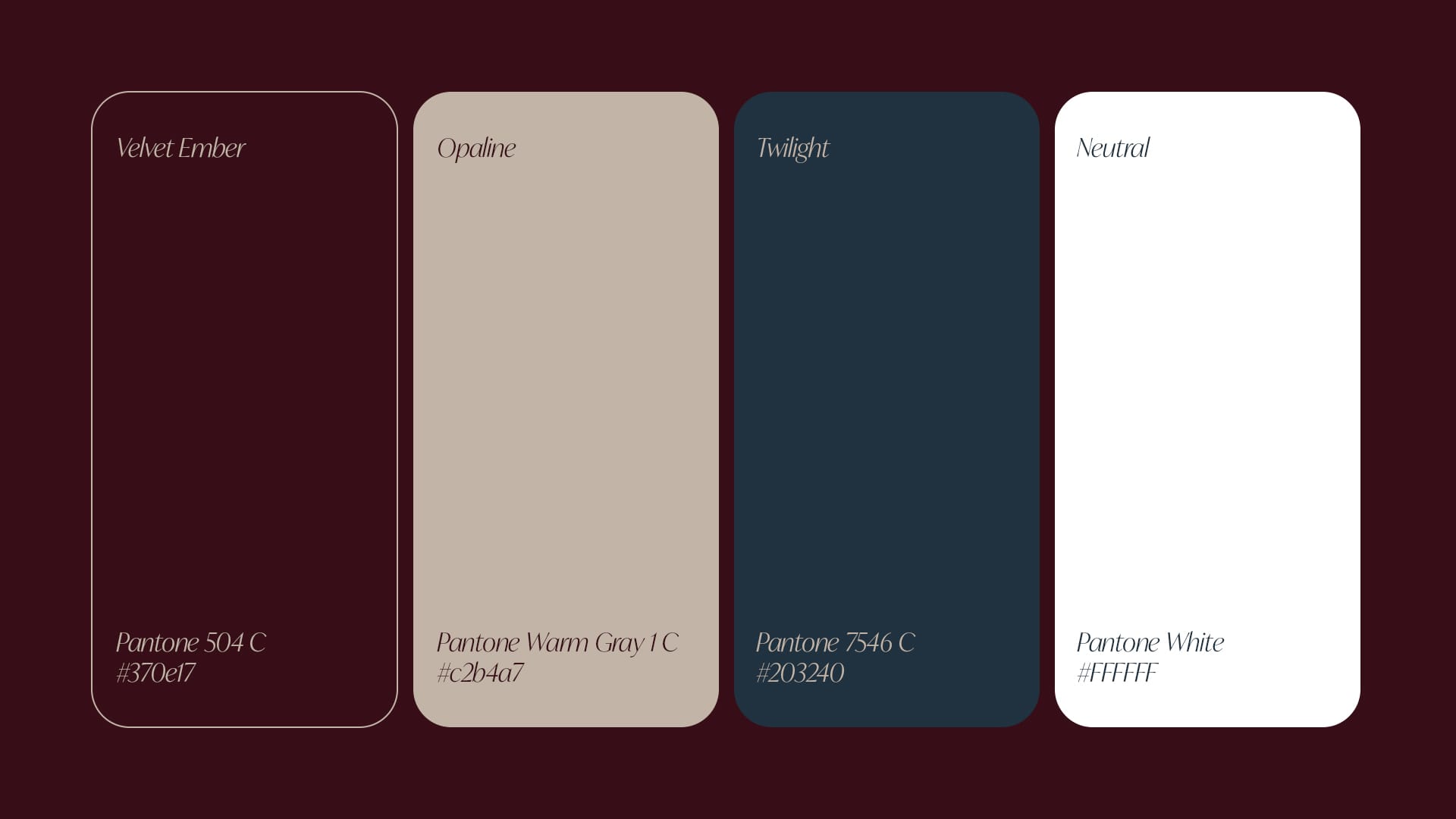 Farazza paleta de cores