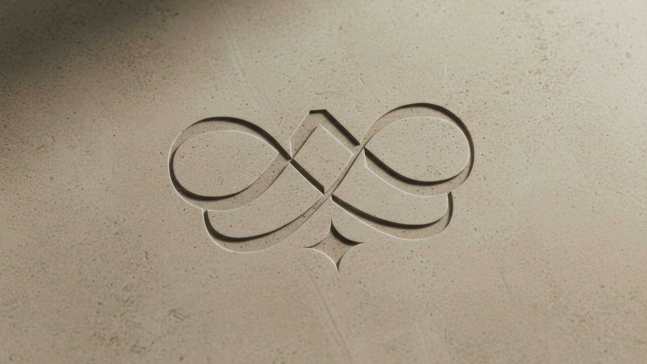 Farazza simbolo baixo relevo