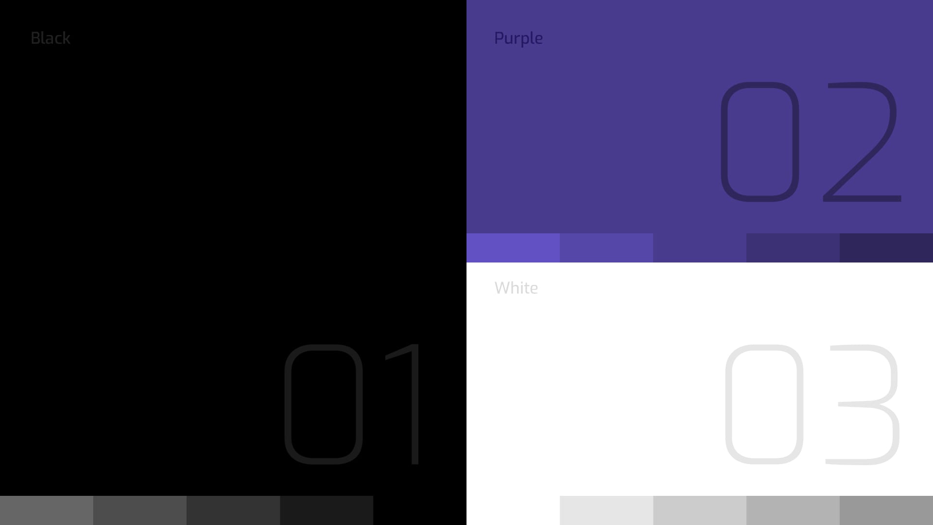 Krivo Paleta de cores